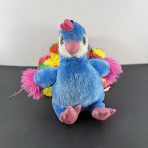 Animal Alley Peacock 10" Rainbow Plush by Toys R Us